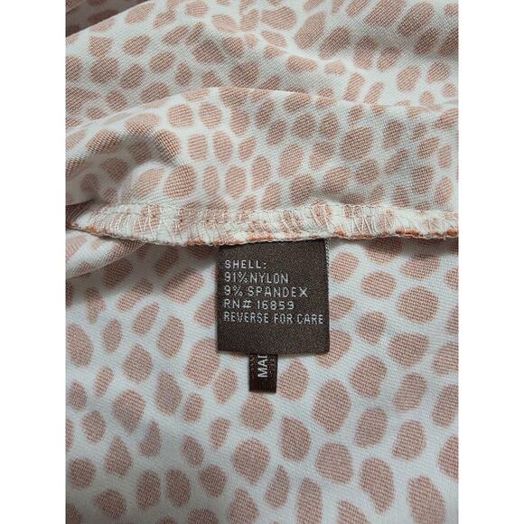 J.McLaughlin Orange & White Nylon Top Dress Women Size Small A001794 - Picture 10 of 11